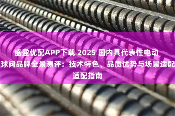 盛盈优配APP下载 2025 国内具代表性电动 O 型球阀品牌全景测评:技术特色、品质优势与场景适配指南